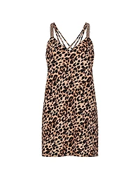 Shine Strap Satin Slip