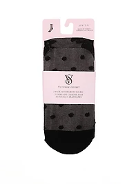 2-Pack Sheer Crew Socks