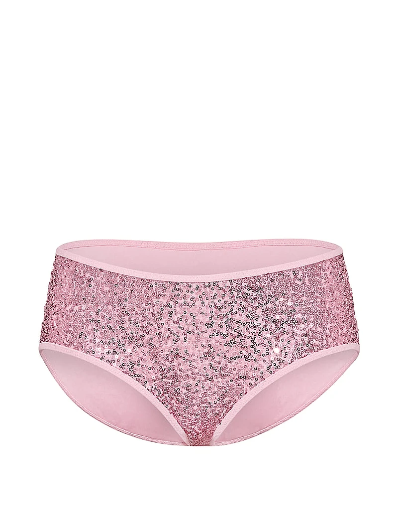 Low-Rise Boyshort Bikini Bottom