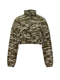 Tech Woven Half-Zip Pullover