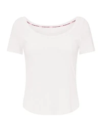 VS Iconic Rib Scoop Tee