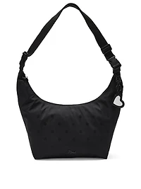 Satin Nylon Hobo Bag