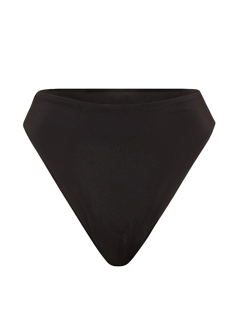 High-Waist Brazilian Bikini Bottom
