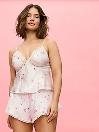 Butterflies Jacquard Cami & Short Set