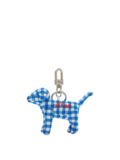 PINK Micro Dog™ Keychain Charm