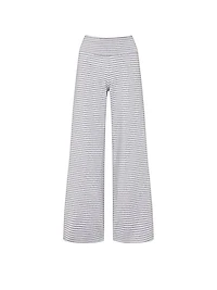 All-Day Cotton™ Foldover Wide-Leg Pants