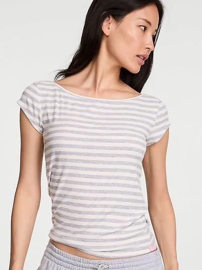 VS Iconic Rib Boatneck Tee