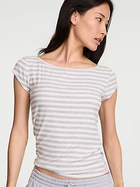 VS Iconic Rib Boatneck Tee