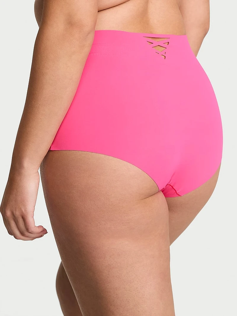 No-Show Leopard Lace Modern Brief Panty