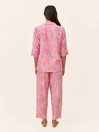 Cheri Blossom Crop PJ Set