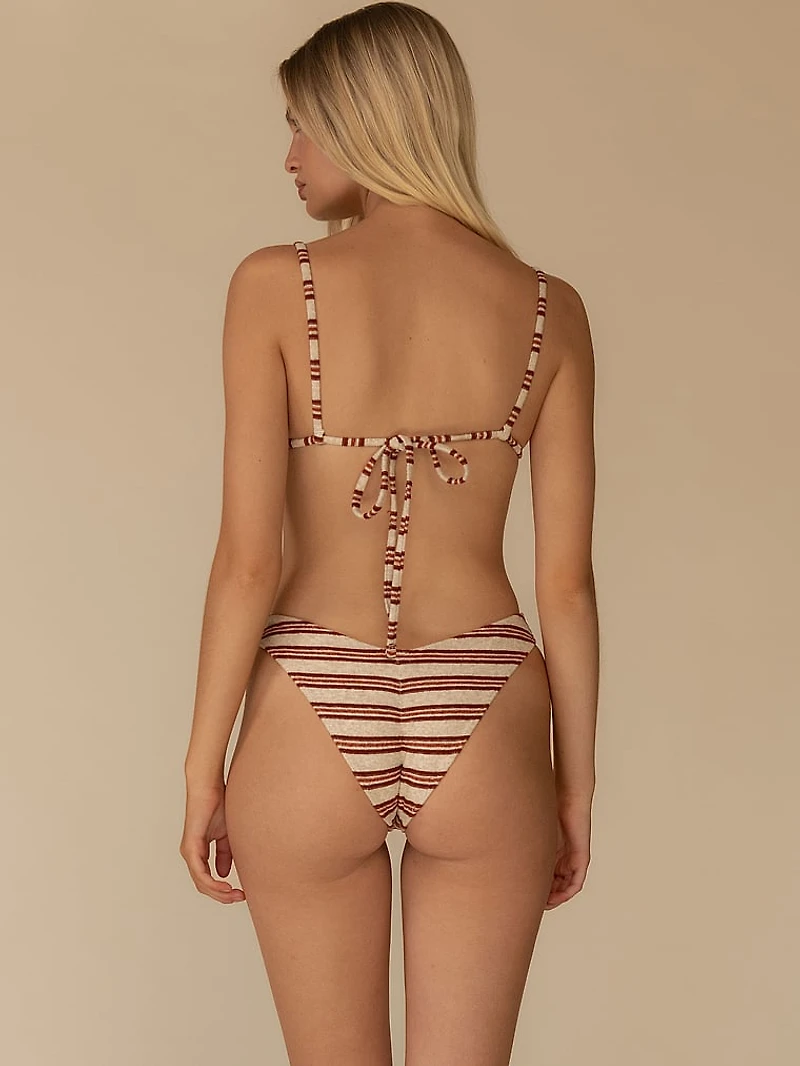 Lulu Zig-Zag Stitch Bikini Bottom