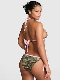 Push-Up Triangle String Bikini Top