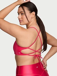 VSX GlossyTech™ Strappy-Back Sports Bra