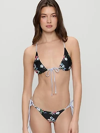 June Satin Bikini Top