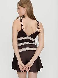 Sedona Satin Mini Dress