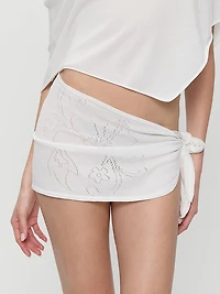 Atlas Knit Mini Skirt