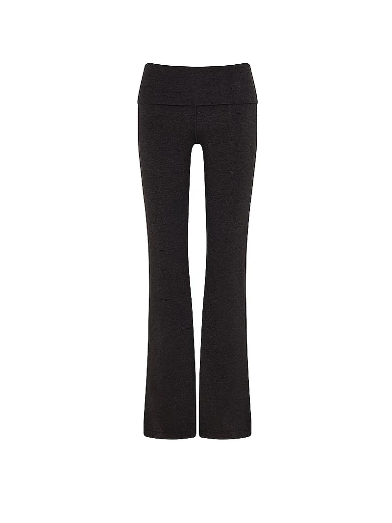 All-Day Cotton™ Foldover Flare Leggings