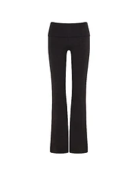 All-Day Cotton™ Foldover Flare Leggings