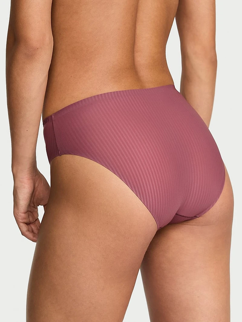 Body by Victoria Flex Shadow Stripe Mid-Rise Bikini Panty