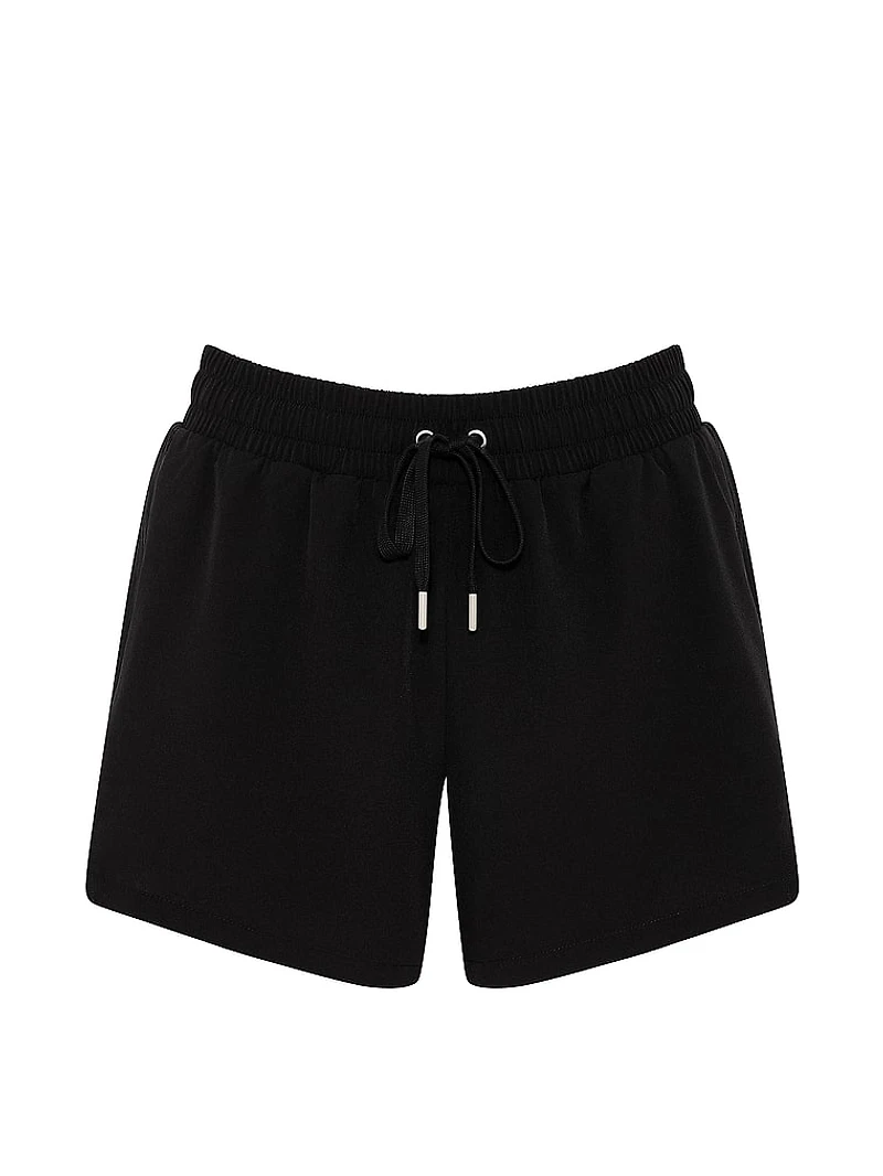 Tech Woven Front-Slit Run Shorts