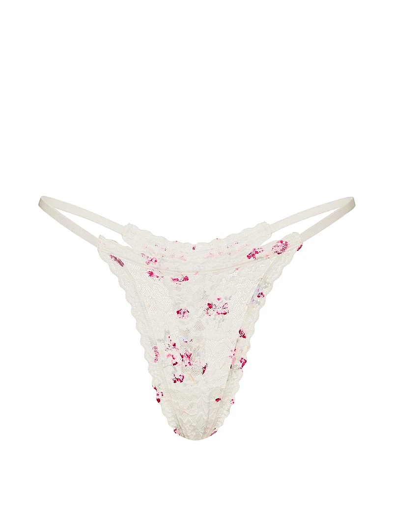 Lace String Thong Panty