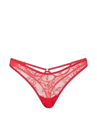 Icon by Victoria's Secret Lace Adjustable Thong Panty