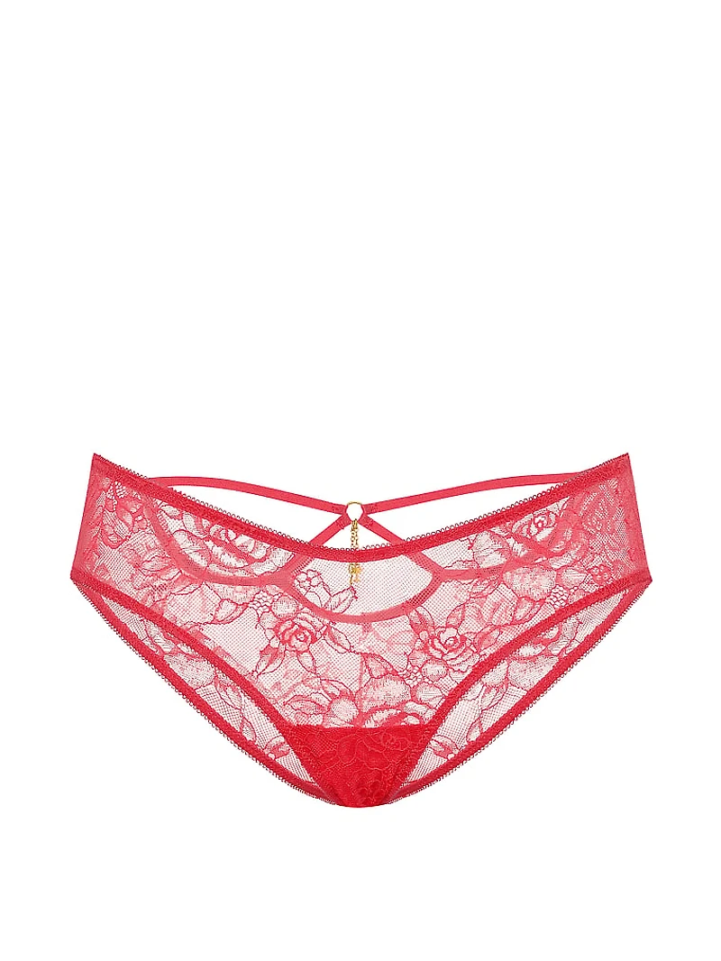 Strappy-Back High-Leg Cheeky Panty