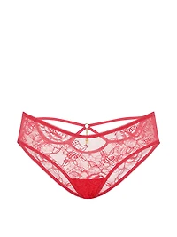 Strappy-Back High-Leg Cheeky Panty