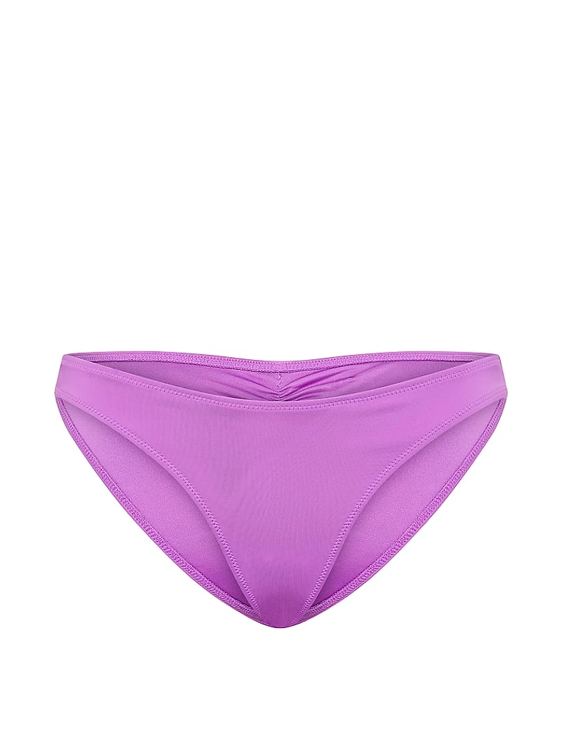 Ruched Cheeky Bikini Bottom