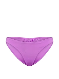 Ruched Cheeky Bikini Bottom