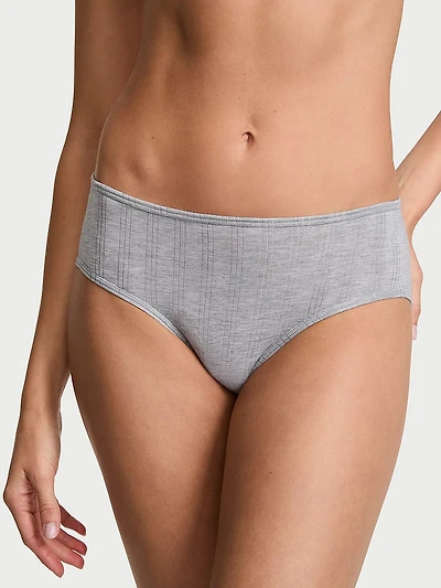 Stretch Cotton Hiphugger Panty