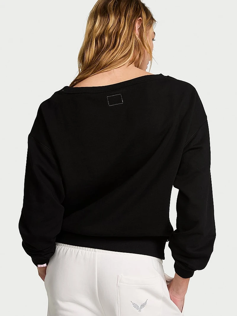 Off-Duty Terry Boatneck Sweatshirt