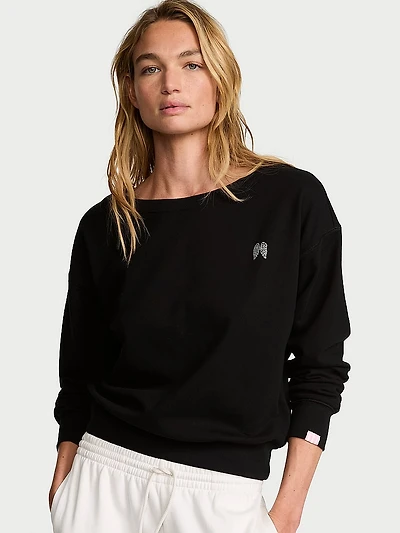 Off-Duty Terry Boatneck Sweatshirt