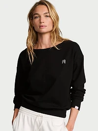 Off-Duty Terry Boatneck Sweatshirt