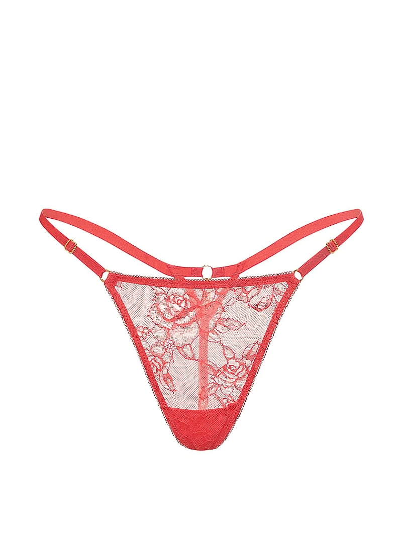 Hardware Adjustable V-String Panty