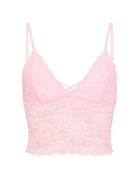 PINK Wink™ Longline Triangle Bralette