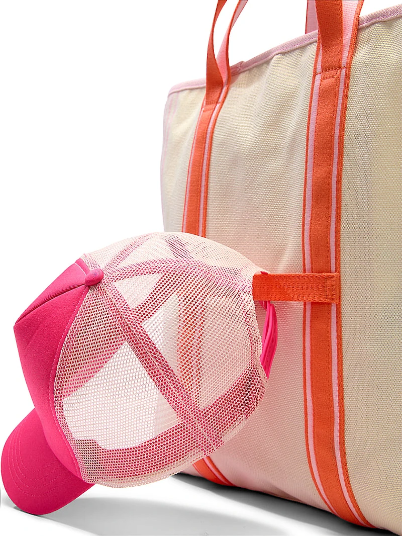 Canvas Carryall Beach Tote