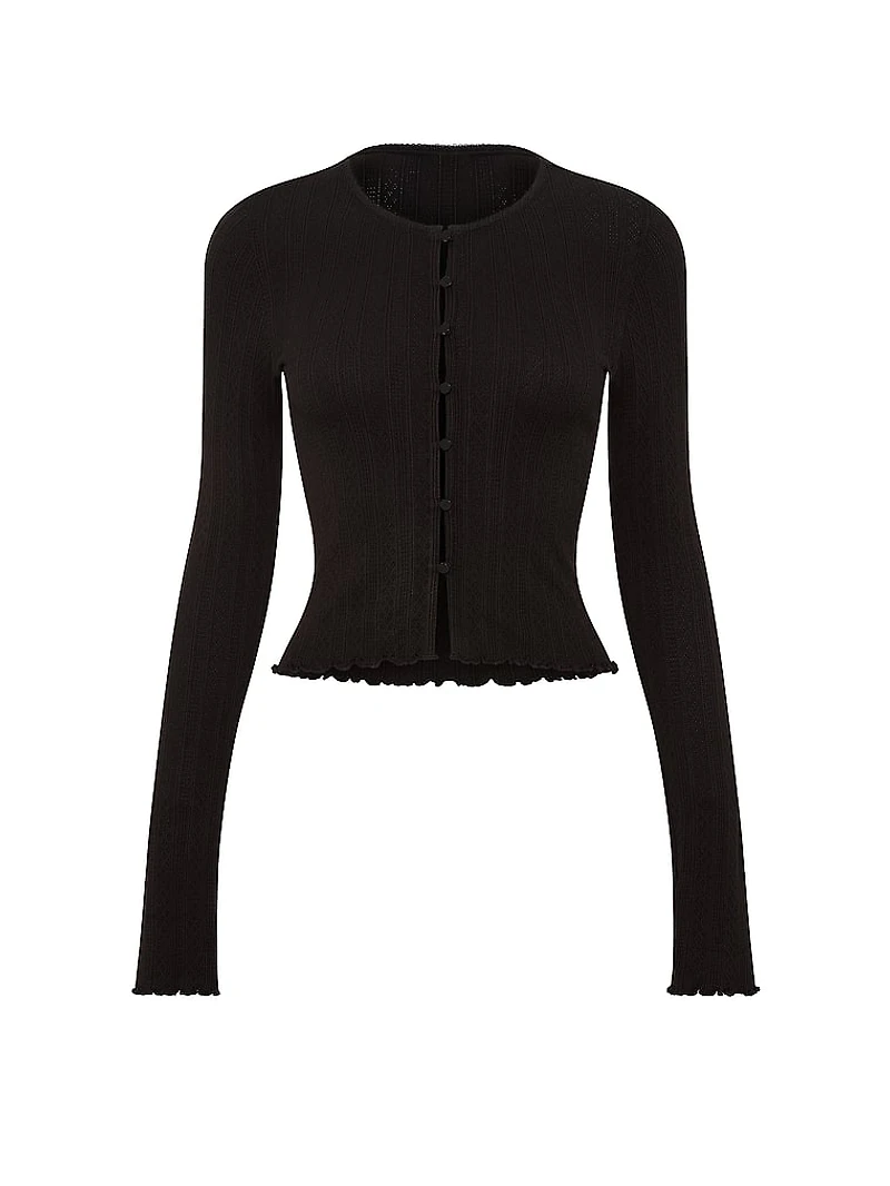 AnyWear Cropped Cardigan