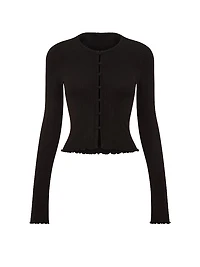 AnyWear Cropped Cardigan