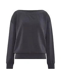 Featherweight Knit Off-the-Shoulder Top