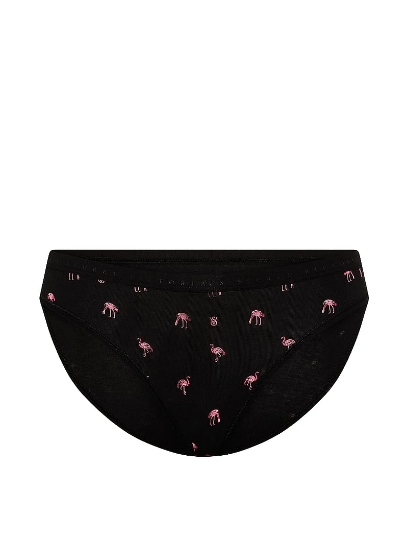 Stretch Cotton Rib Bikini Panty