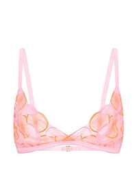 Tease Sheer Stripe Triangle Bralette