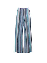 Beachwear Shimmer Wide-Leg Pant