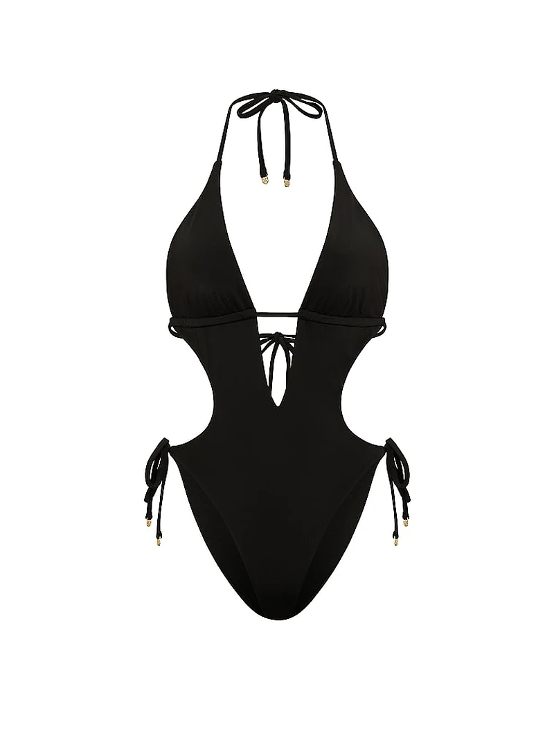 Side-Tie Monokini One-Piece Swimsuit