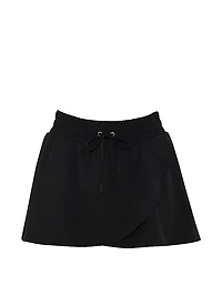 Tech Woven Asymmetrical Skort