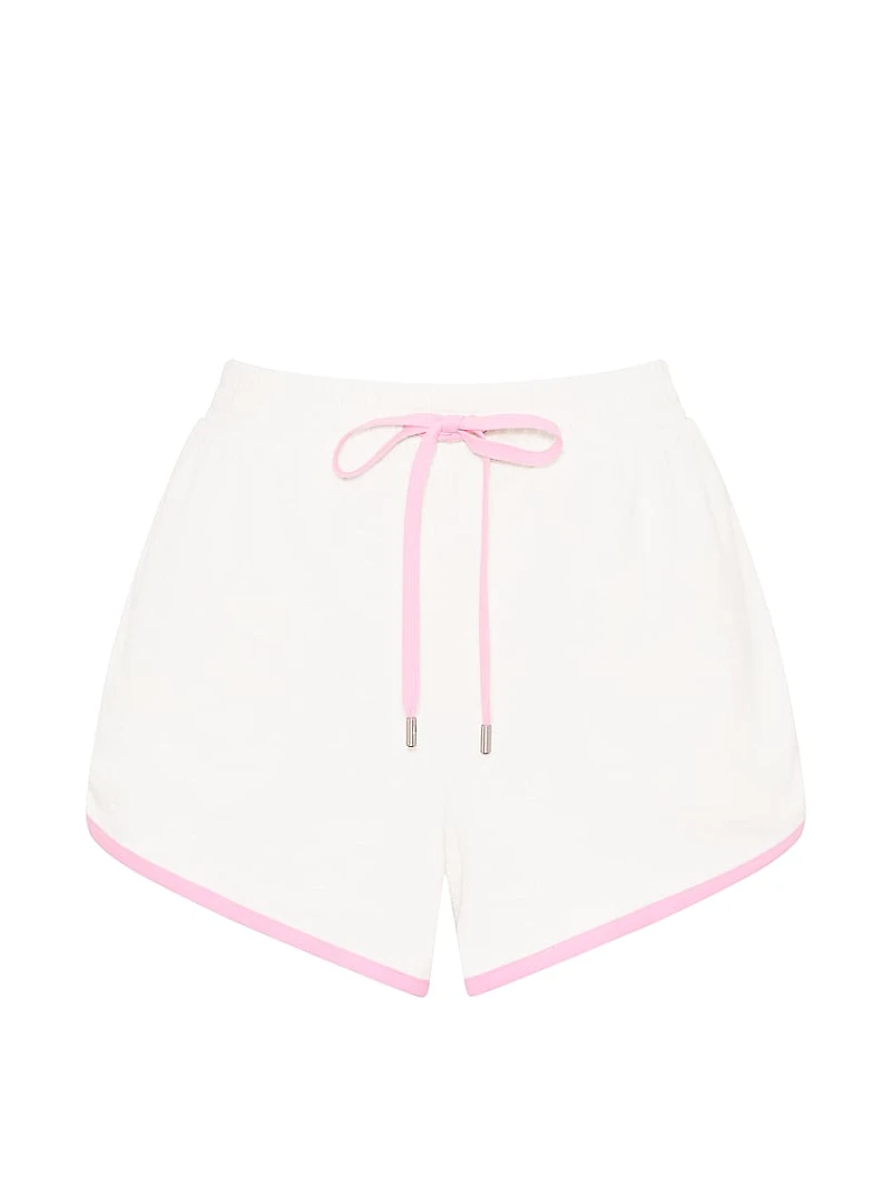 Micro Terry Curved Hem Short