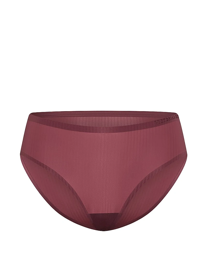 Body by Victoria Flex Shadow Stripe Mid-Rise Bikini Panty