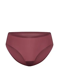 Body by Victoria Flex Shadow Stripe Mid-Rise Bikini Panty