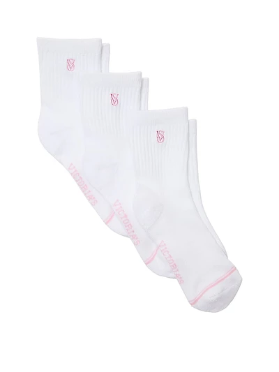 3-Pack Quarter Socks