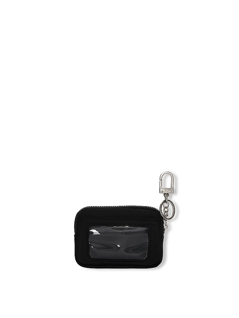 Zip Card Holder Keychain